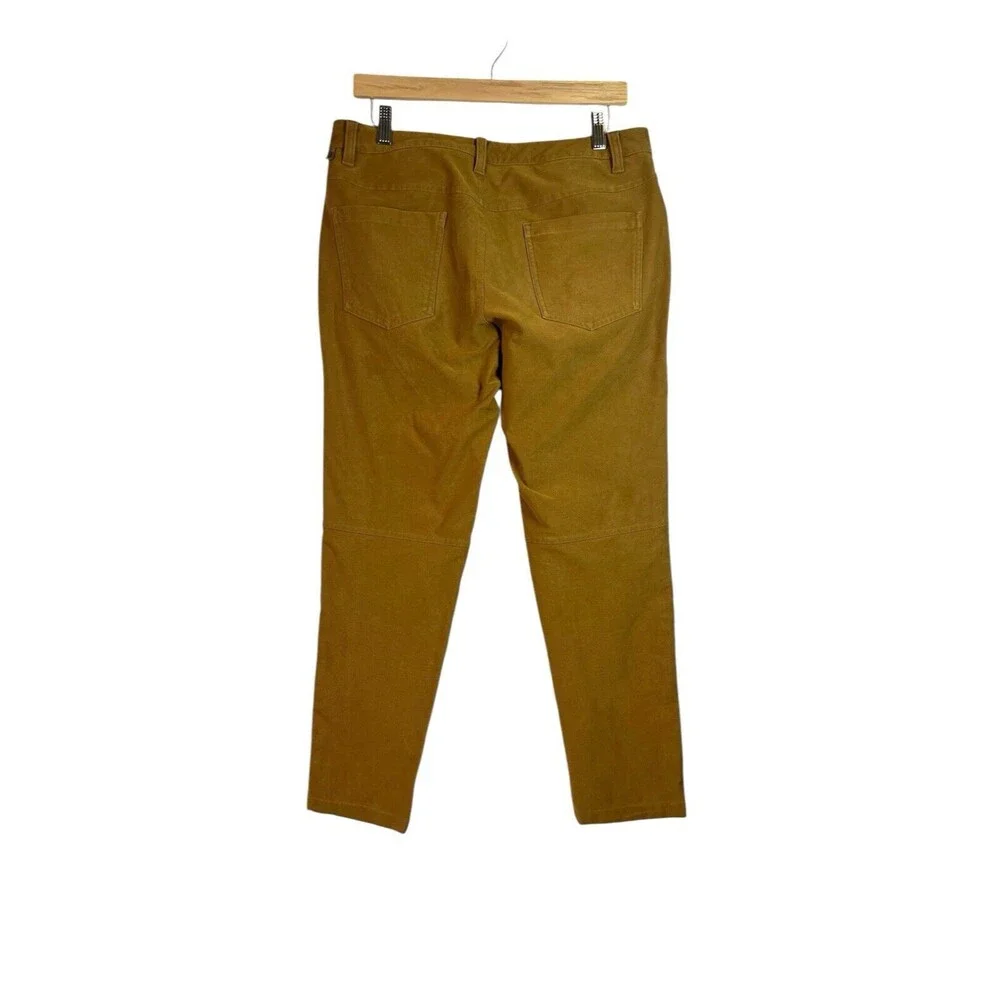 LULULEMON Mens Brown Chino Outdoor Skinny Pants Size 31